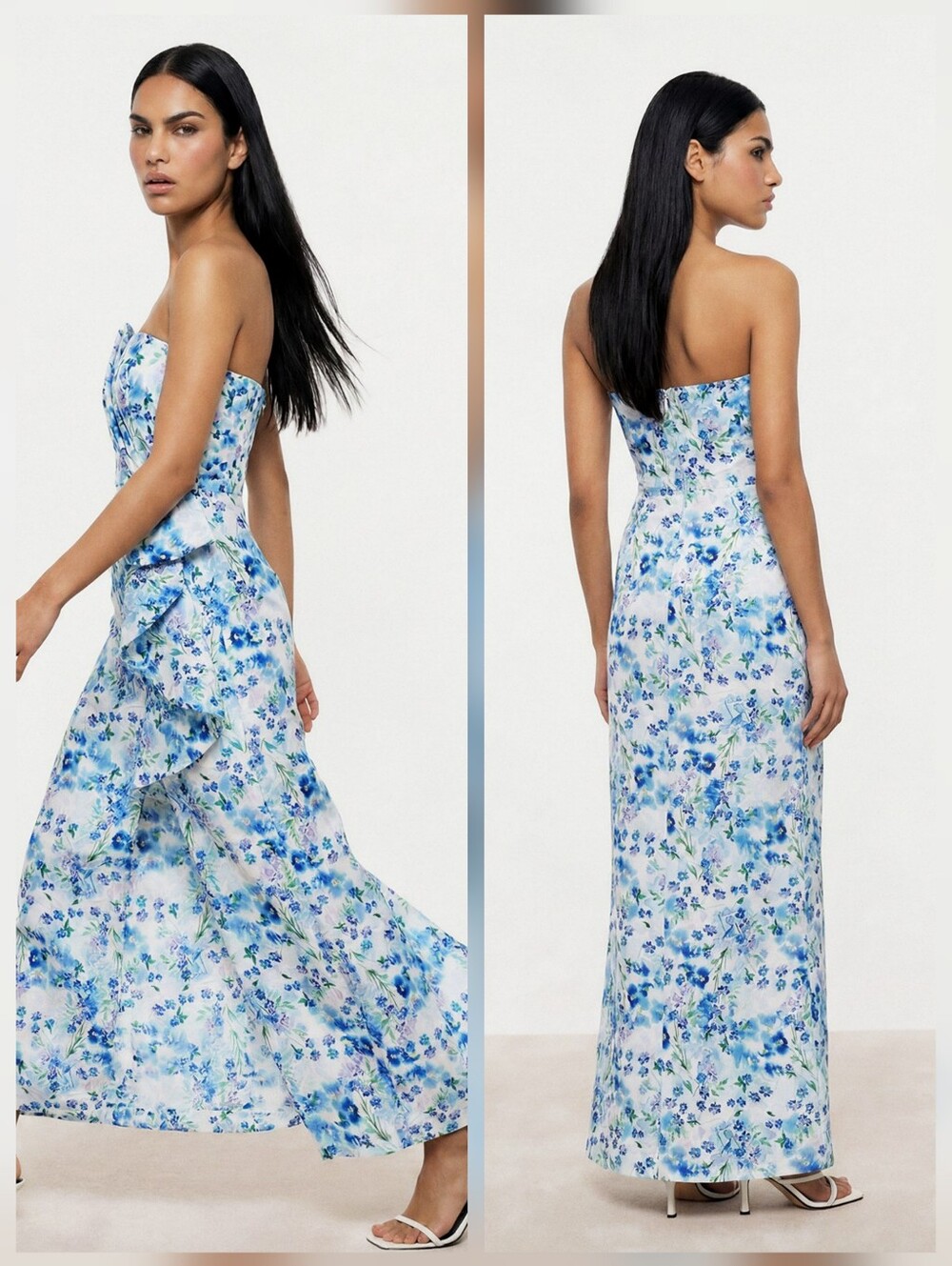 Parker Roberta Dress in Monaco Meadow size 10 NWT - Picture 6 of 12